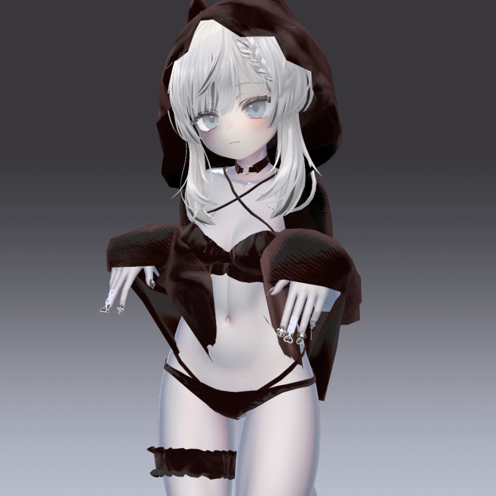 汎用 アイシーブルースキン lilToonプリセット マテリアル設定