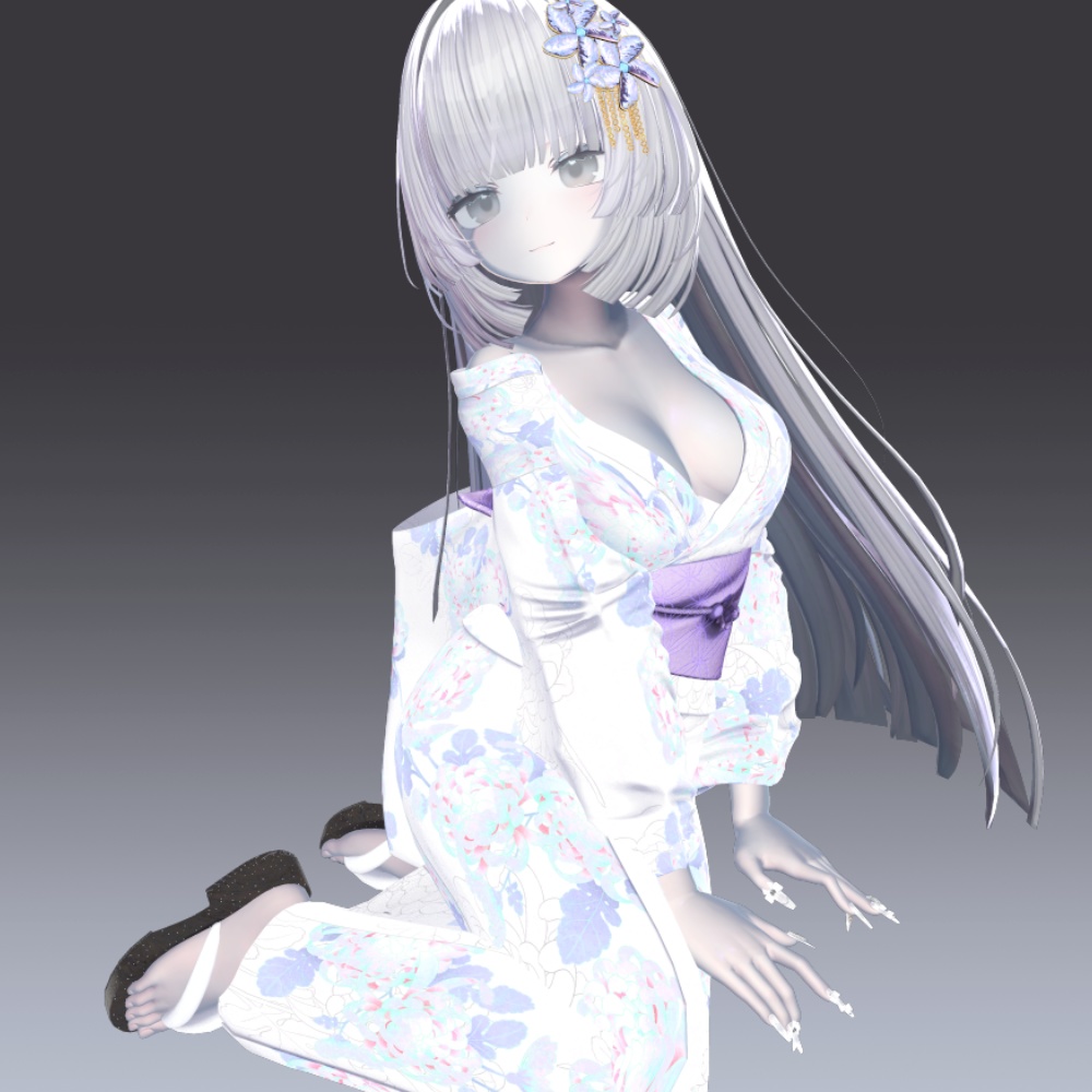 汎用 アイシーブルースキン lilToonプリセット マテリアル設定