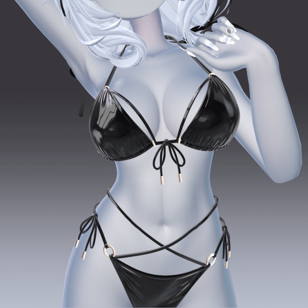 汎用 アイシーブルースキン lilToonプリセット マテリアル設定