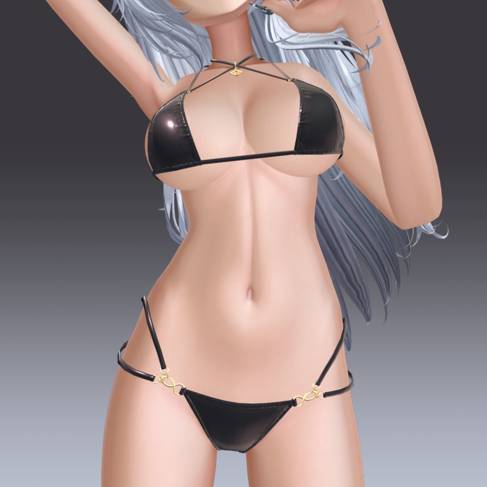 汎用 リアル褐色肌 lilToonプリセット マテリアル設定