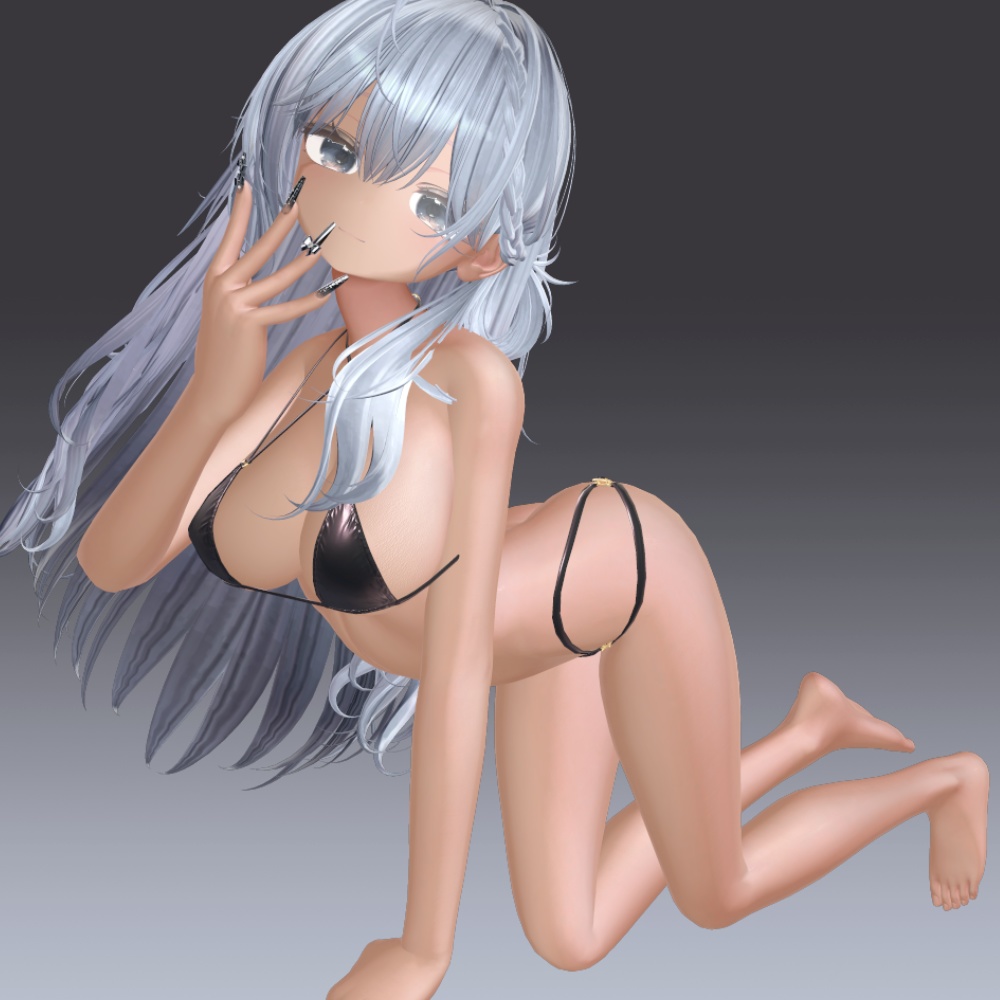 汎用 リアル褐色肌 lilToonプリセット マテリアル設定