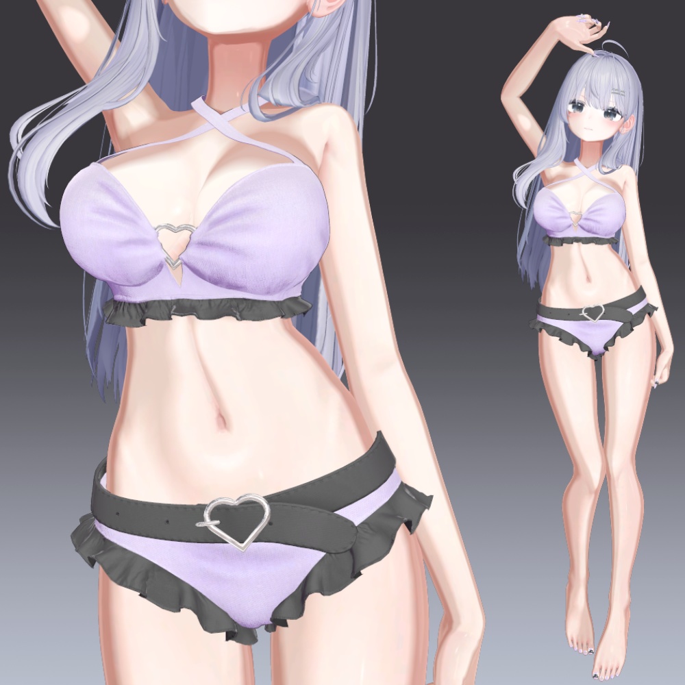 汎用 トゥーンスキン lilToonプリセット マテリアル設定