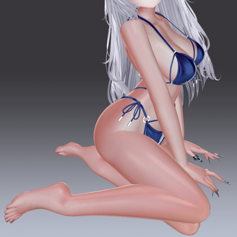 汎用 つやてか肌 lilToonプリセット マテリアル設定