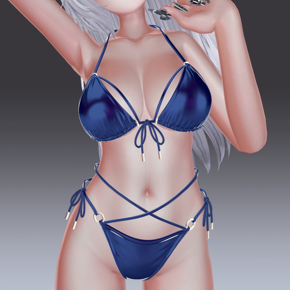 汎用 つやてか肌 lilToonプリセット マテリアル設定