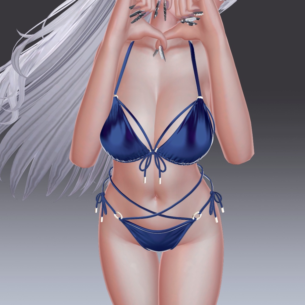 汎用 つやてか肌 lilToonプリセット マテリアル設定