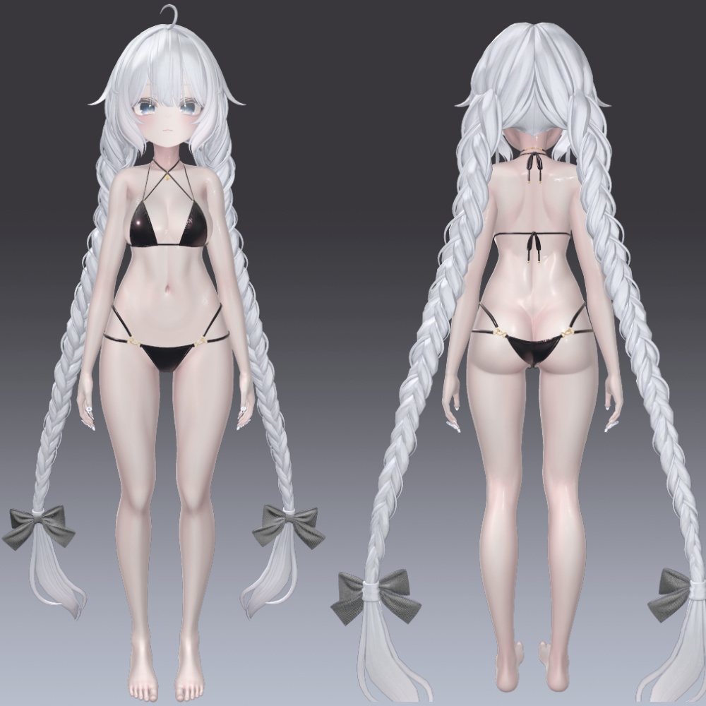 汎用 ホワイトグロウスキン lilToonプリセット マテリアル設定