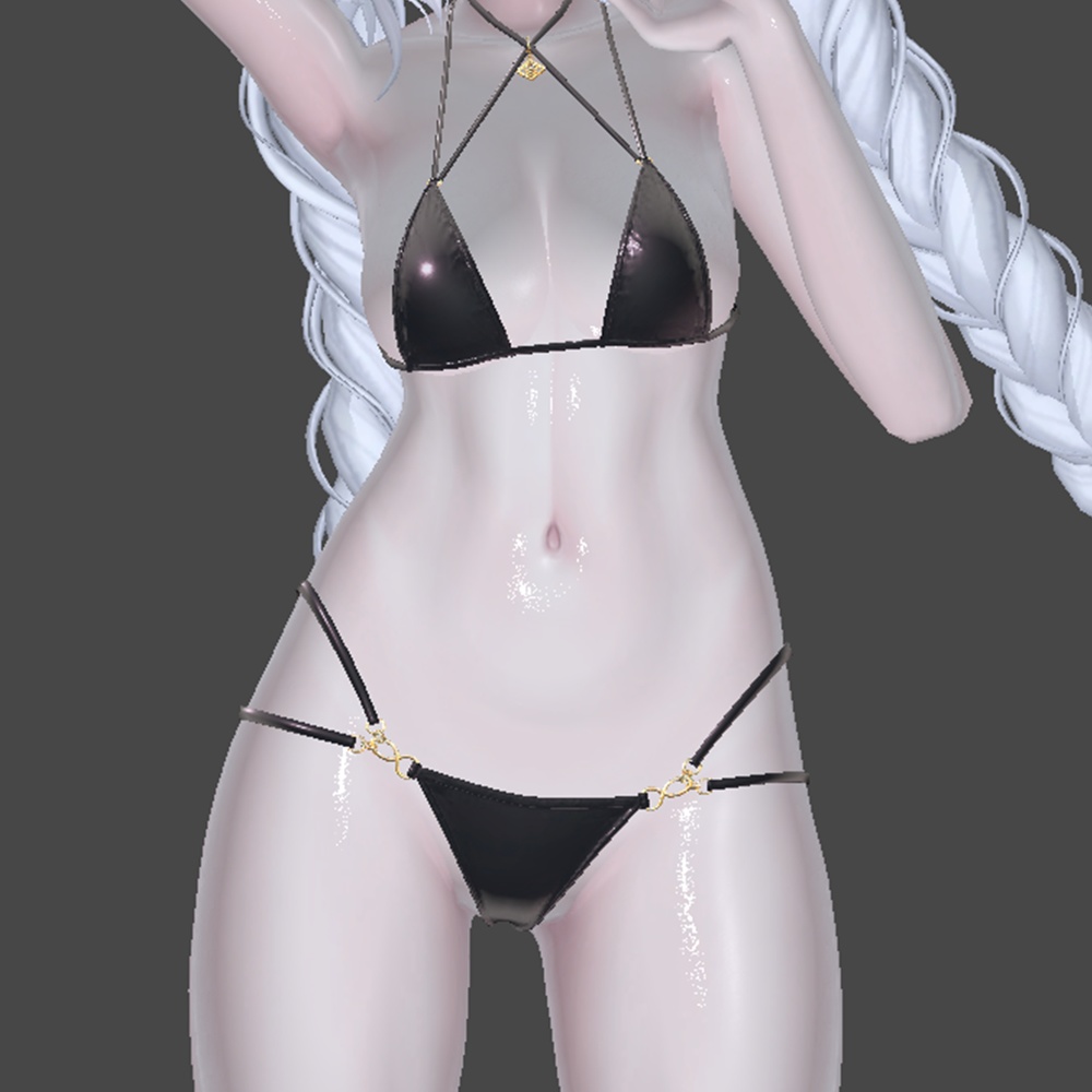 汎用 ホワイトグロウスキン lilToonプリセット マテリアル設定