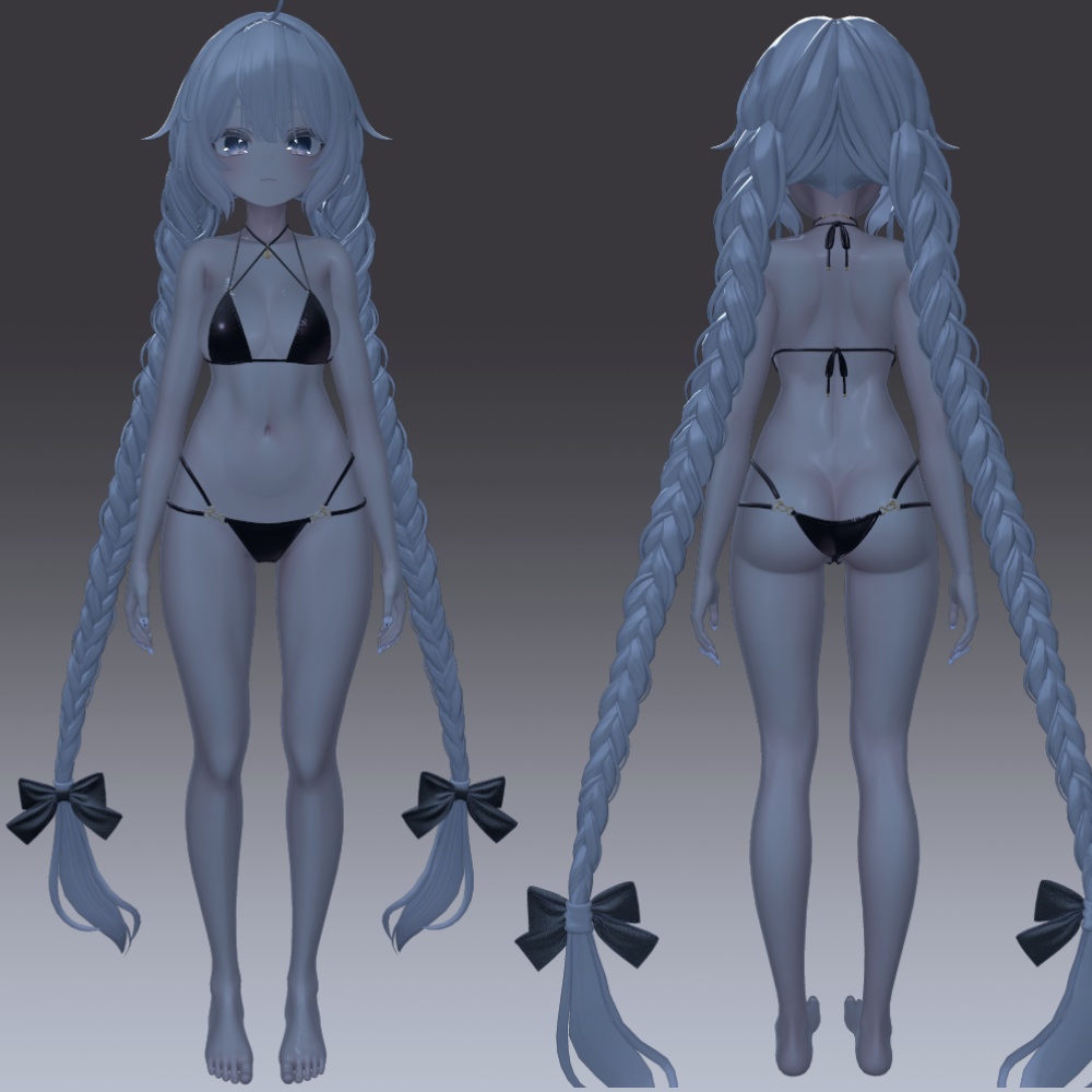 汎用 ホワイトグロウスキン lilToonプリセット マテリアル設定