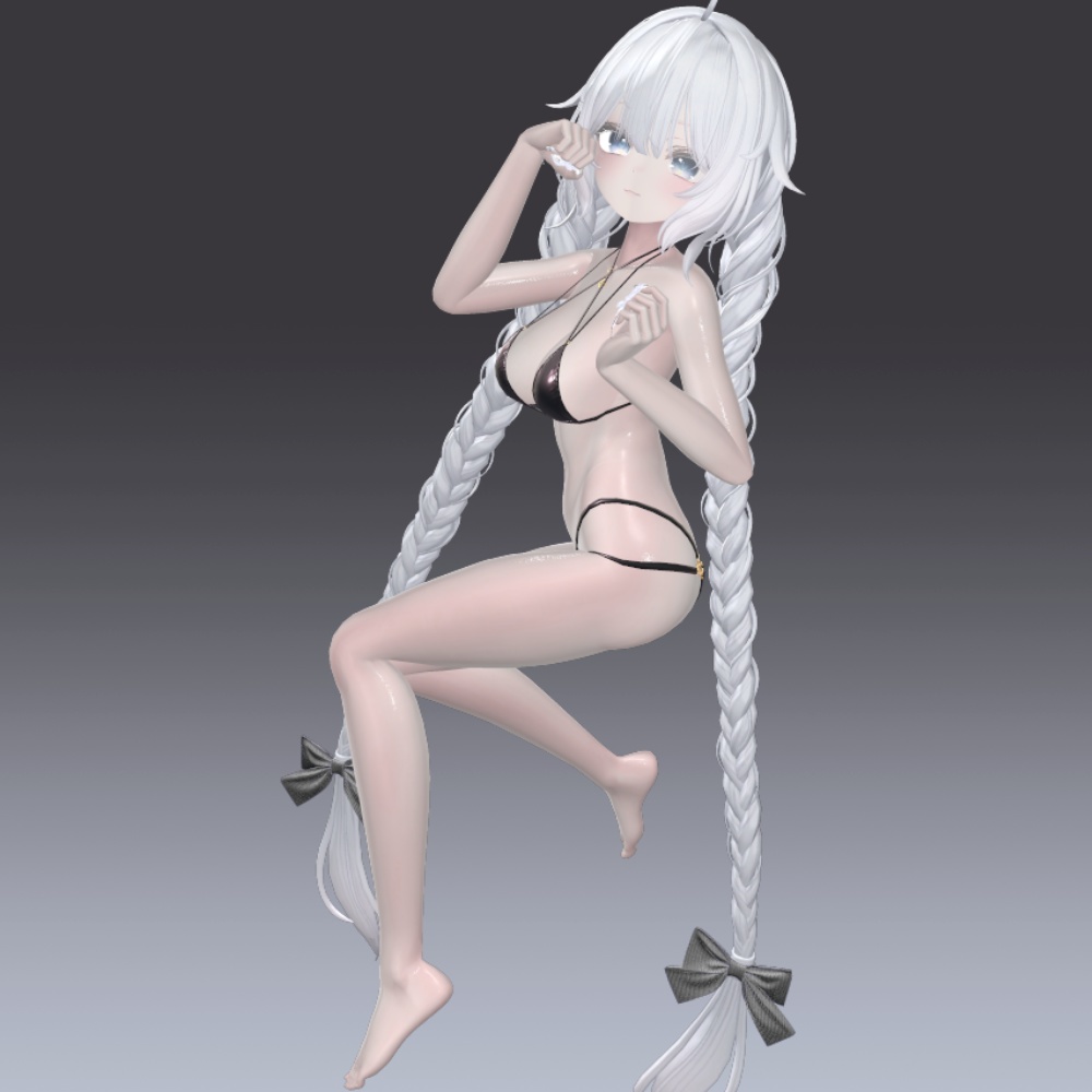 汎用 ホワイトグロウスキン lilToonプリセット マテリアル設定