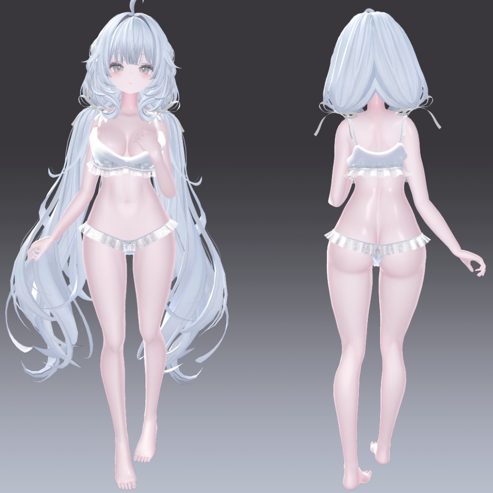 汎用 シルクグロウスキン lilToonプリセット マテリアル設定