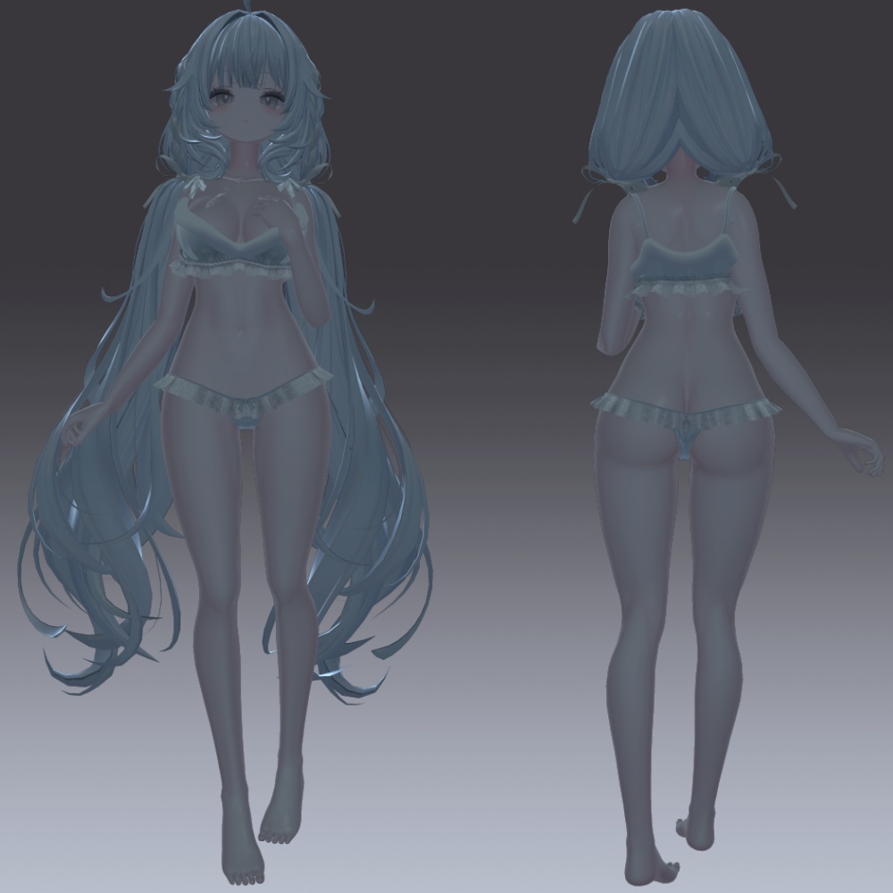 汎用 シルクグロウスキン lilToonプリセット マテリアル設定