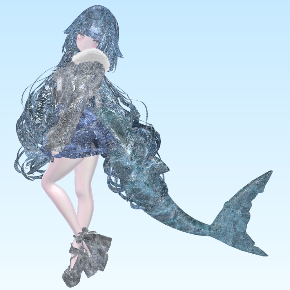 汎用 水と氷をイメージした アクア&フロスト マテリアルパック