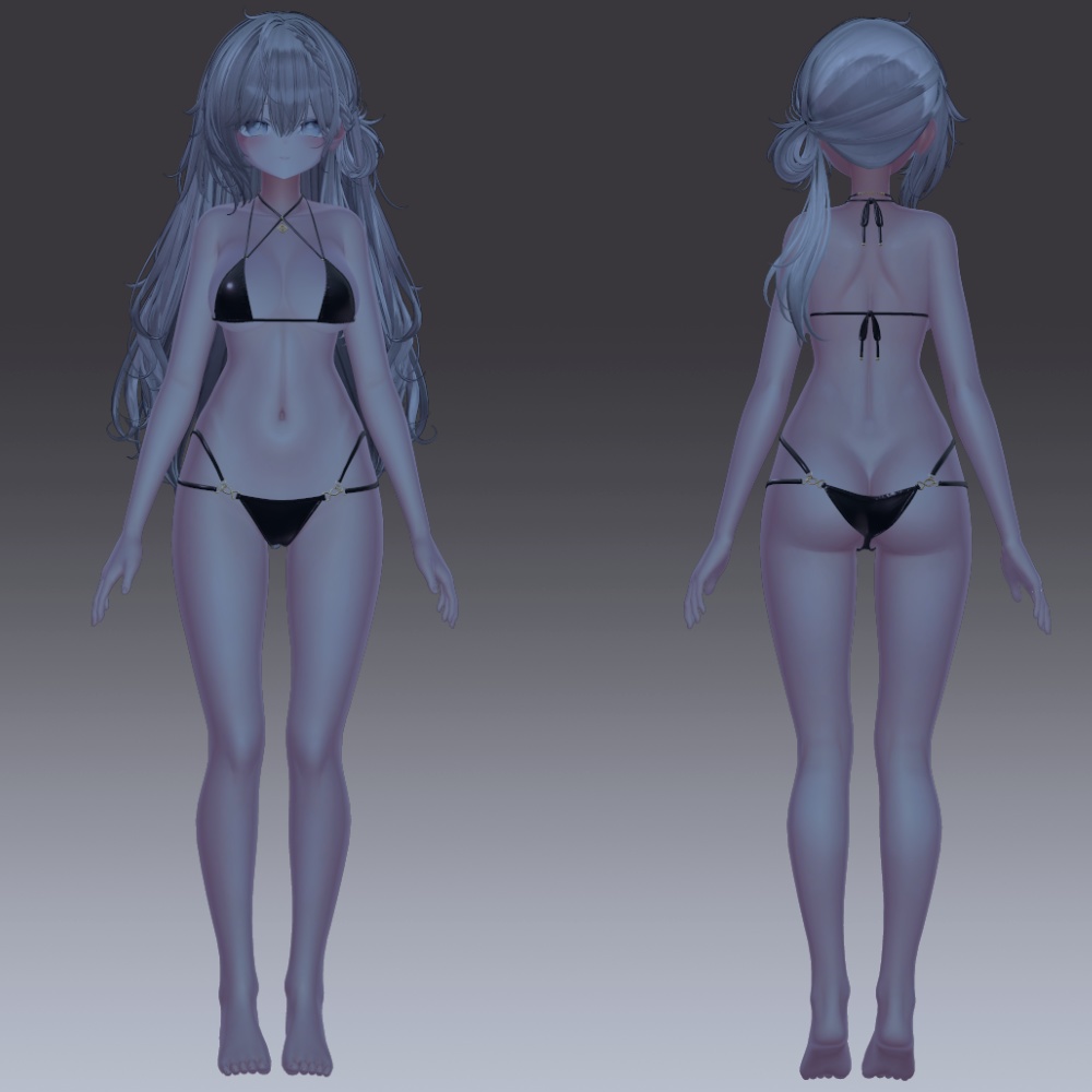 汎用 シンプルな肌マテリアル 7種セット liltoon