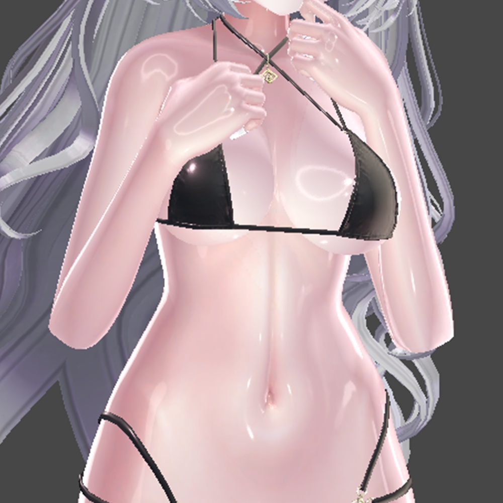 ✨発売記念セール中✨汎用 ぬるてか肌 リングライト lilToonプリセット マテリアル設定