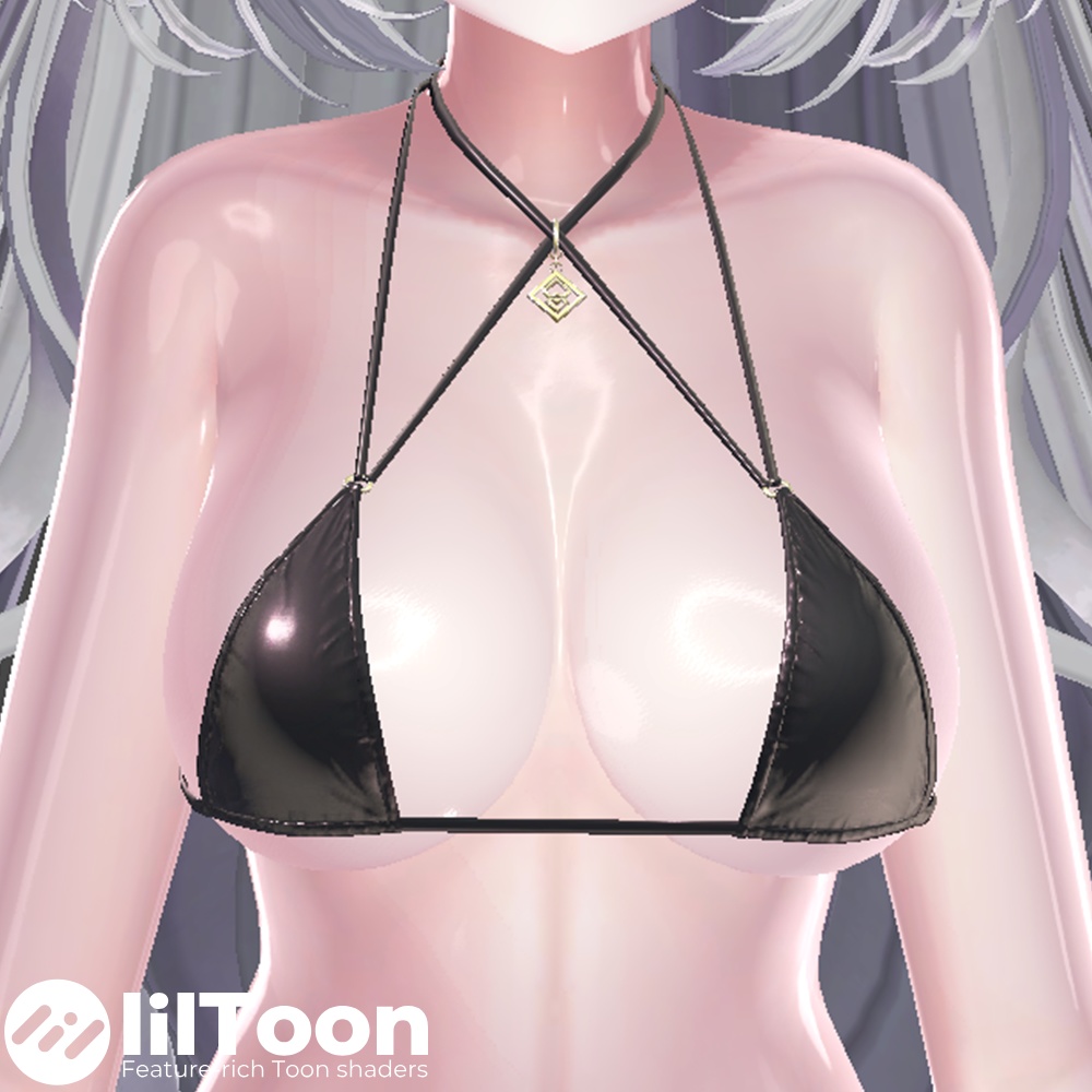 ✨発売記念セール中✨汎用 ぬるてか肌 リングライト lilToonプリセット マテリアル設定