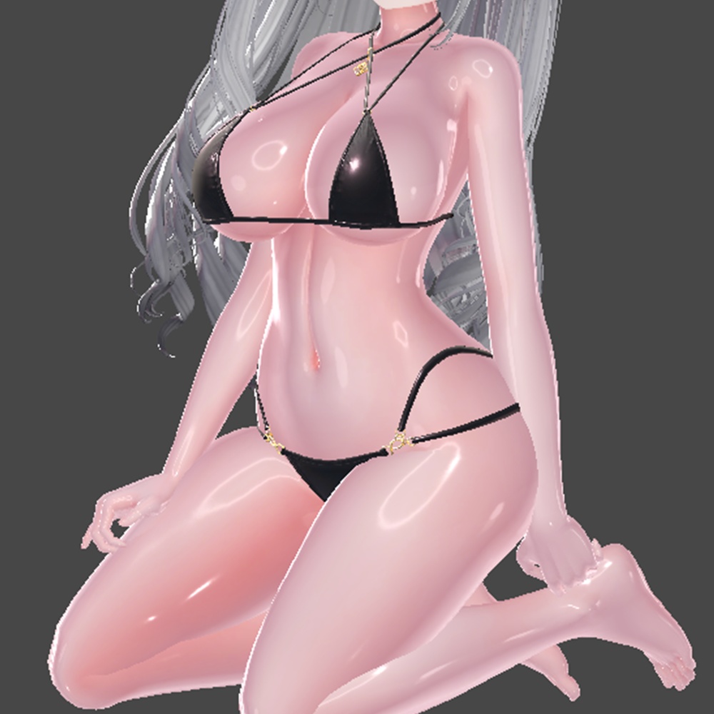 ✨発売記念セール中✨汎用 ぬるてか肌 リングライト lilToonプリセット マテリアル設定