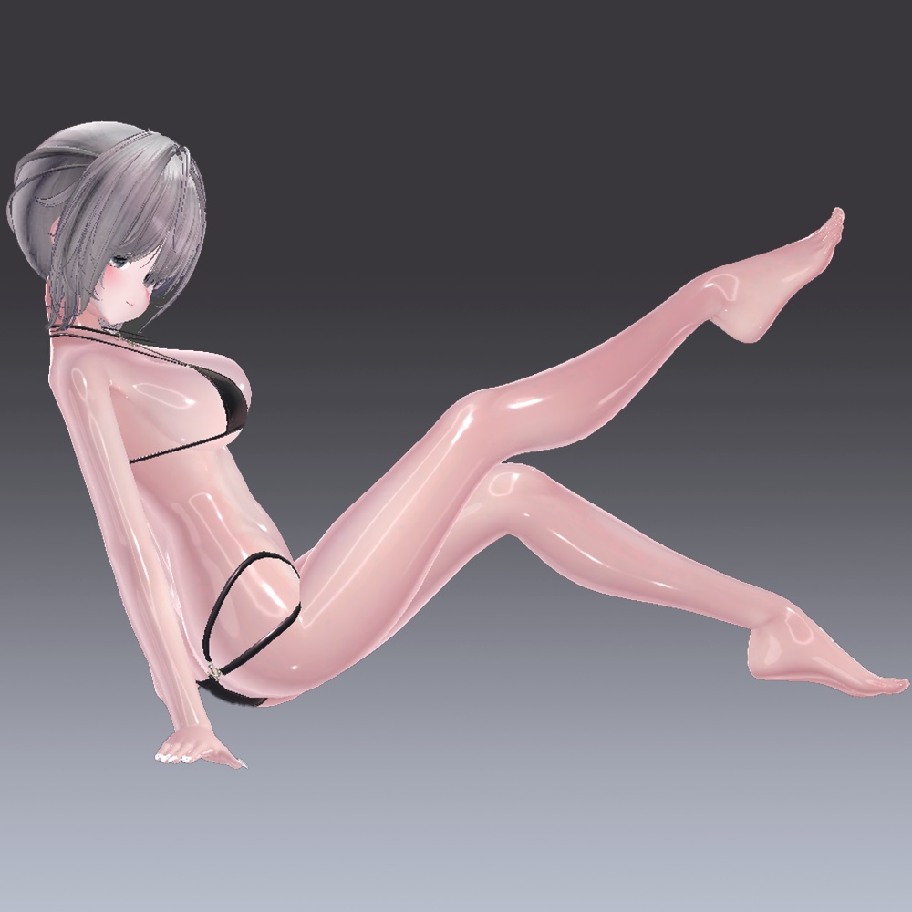 ✨発売記念セール中✨汎用 ぬるてか肌 リングライト lilToonプリセット マテリアル設定