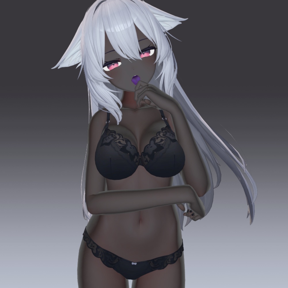 22アバター対応 黒肌マテリアル liltoon