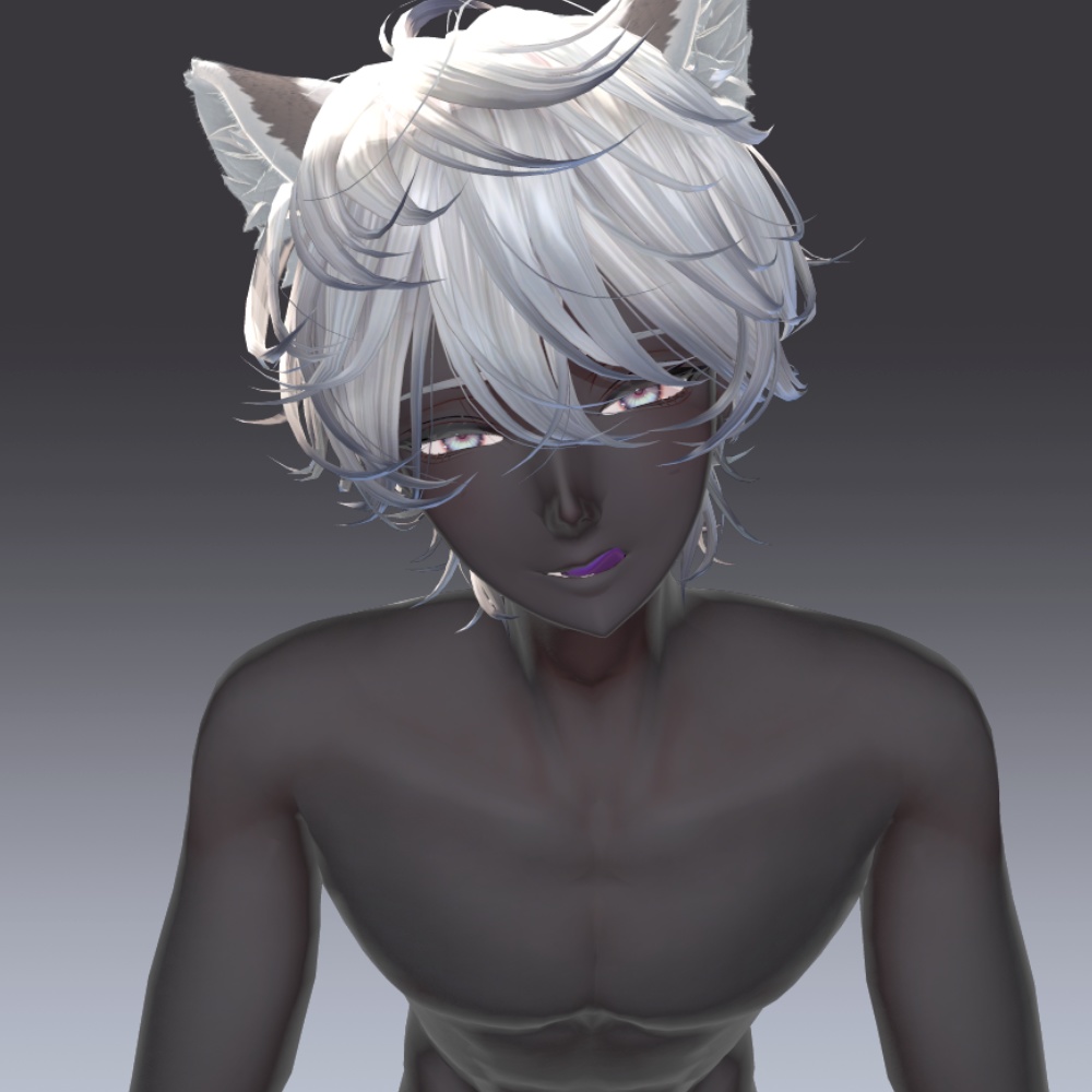 22アバター対応 黒肌マテリアル liltoon