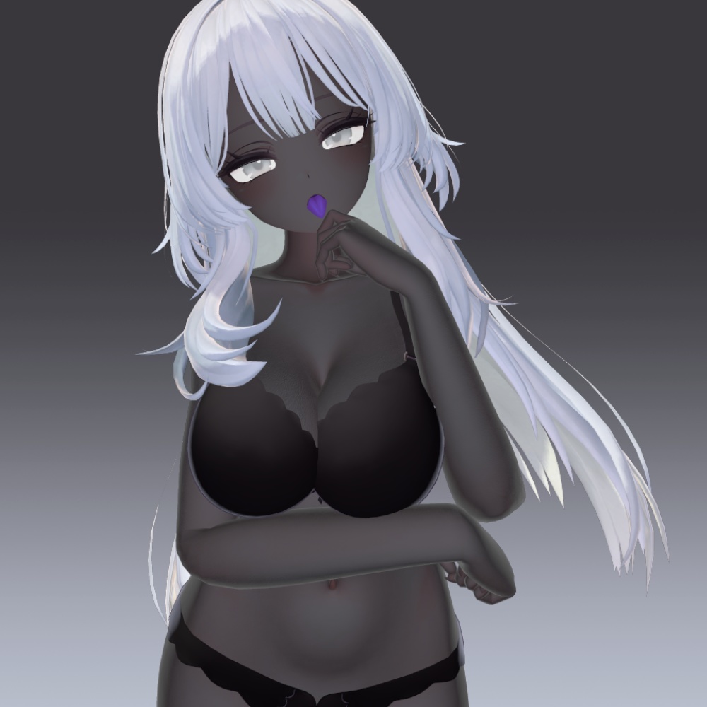 22アバター対応 黒肌マテリアル liltoon