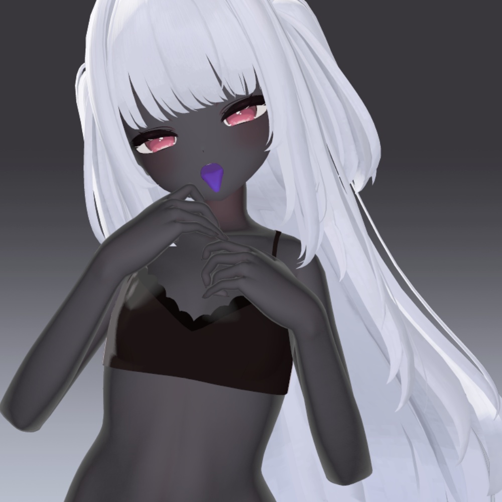 22アバター対応 黒肌マテリアル liltoon