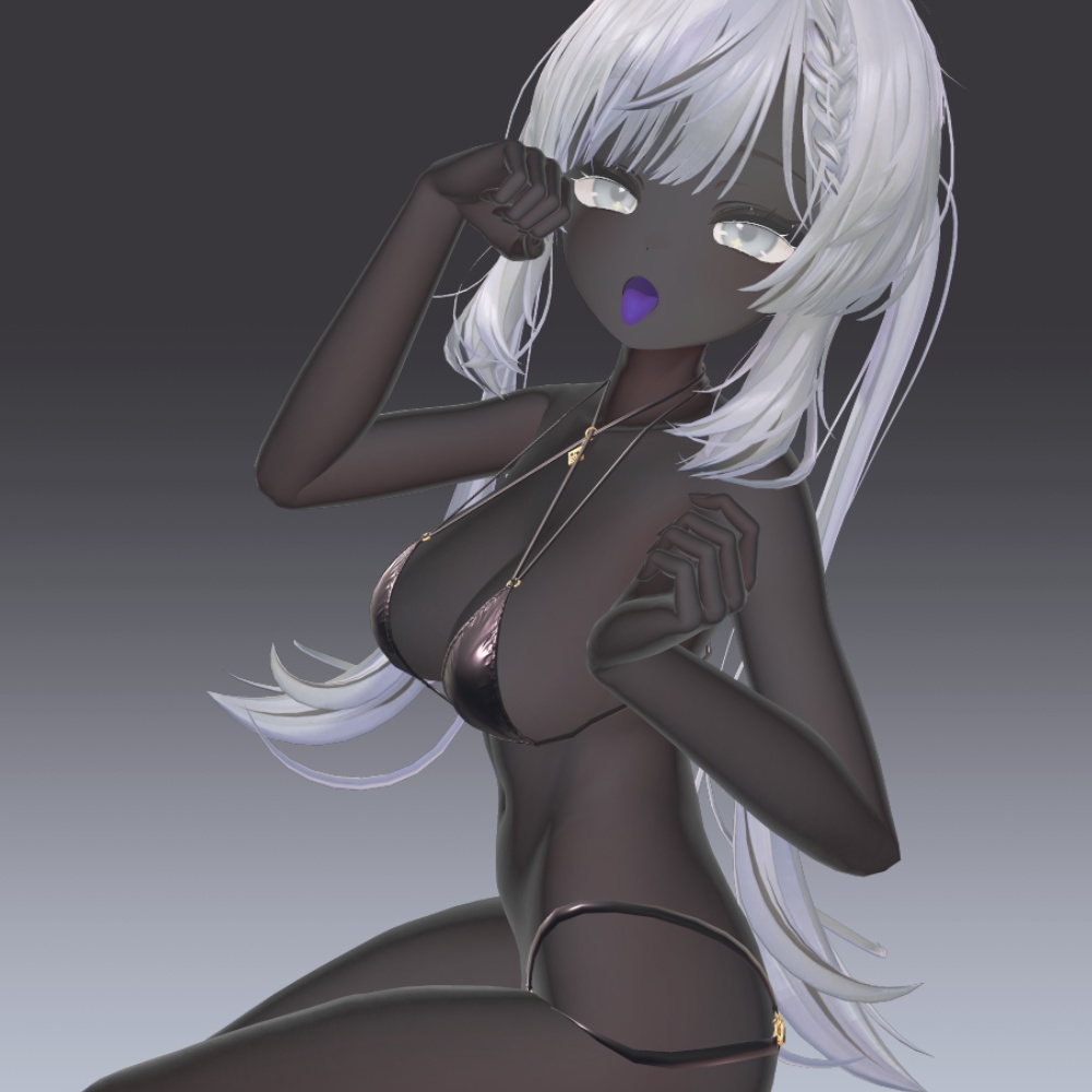 22アバター対応 黒肌マテリアル liltoon