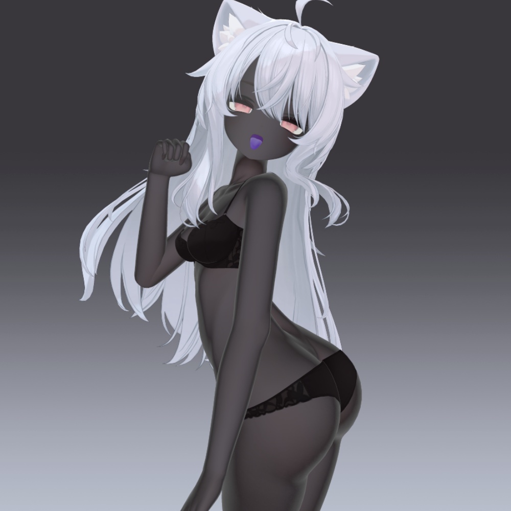 39アバター対応 黒肌マテリアル liltoon