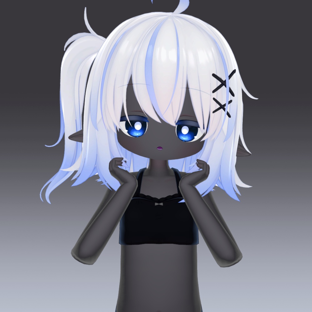 39アバター対応 黒肌マテリアル liltoon
