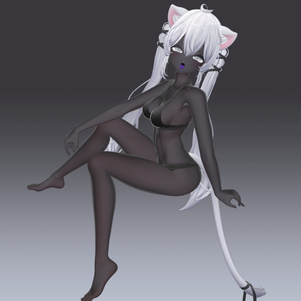 22アバター対応 黒肌マテリアル liltoon