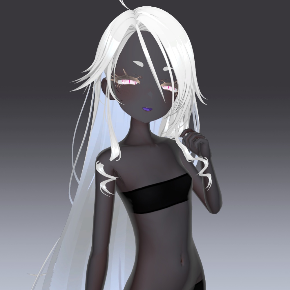 ✨セール中✨55アバター対応 黒肌マテリアル liltoon