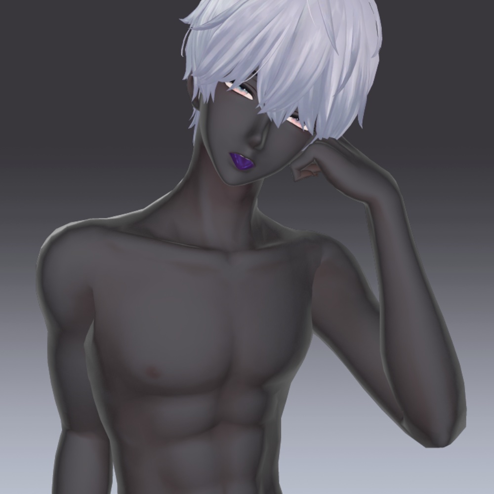 22アバター対応 黒肌マテリアル liltoon