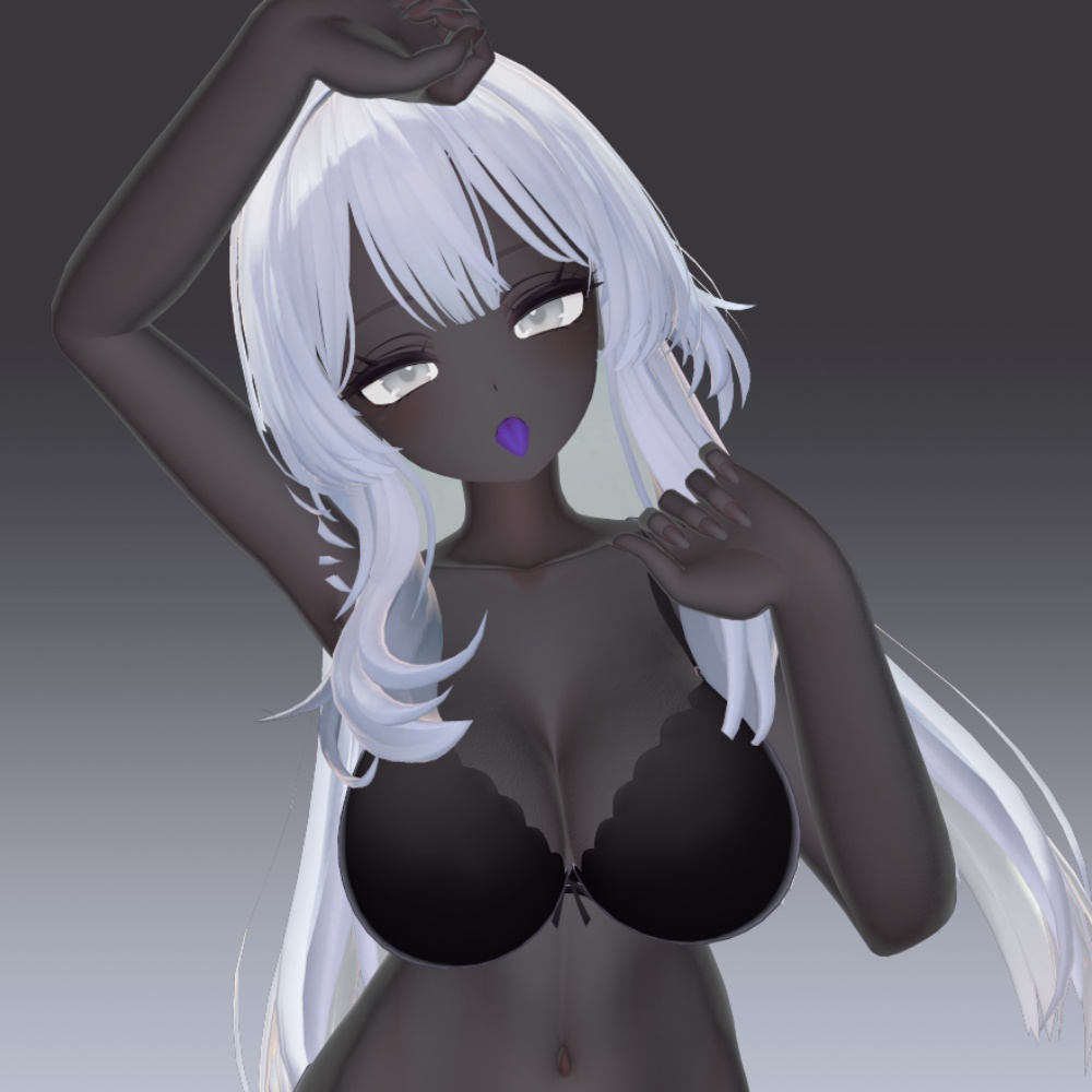 22アバター対応 黒肌マテリアル liltoon