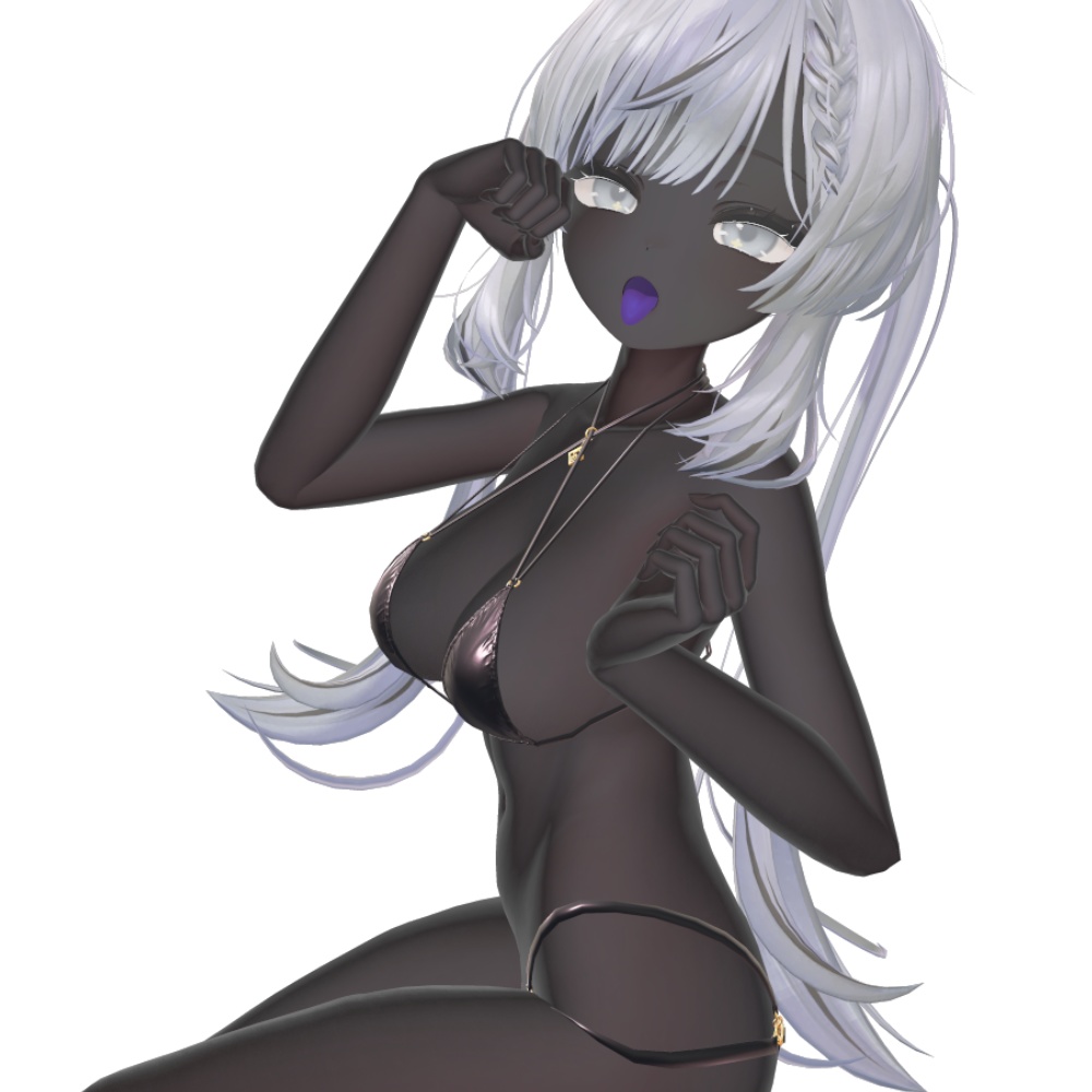 ✨発売記念セール中✨8アバター対応 黒肌マテリアル liltoon