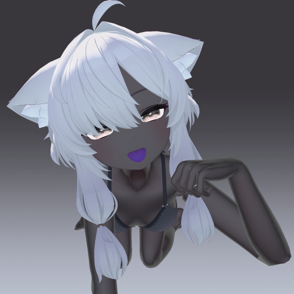 ✨セール中✨55アバター対応 黒肌マテリアル liltoon