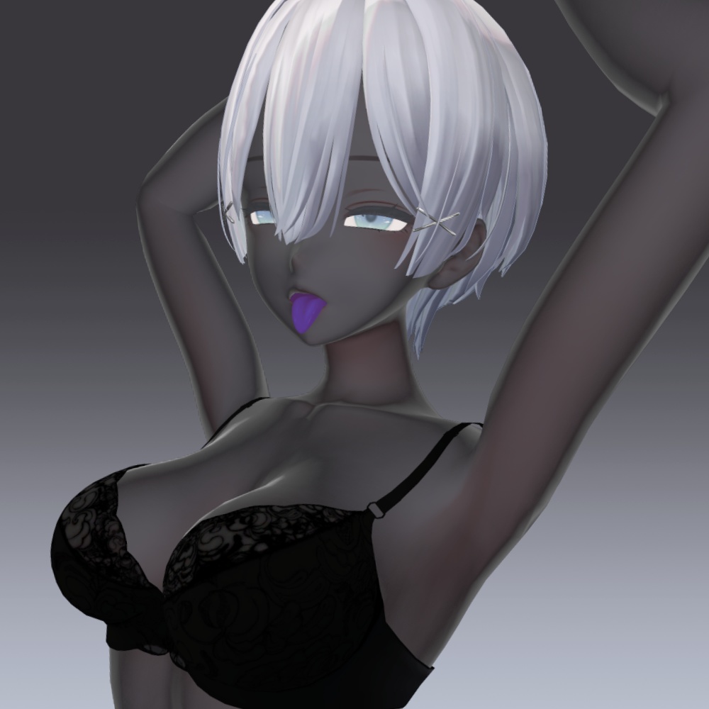 22アバター対応 黒肌マテリアル liltoon