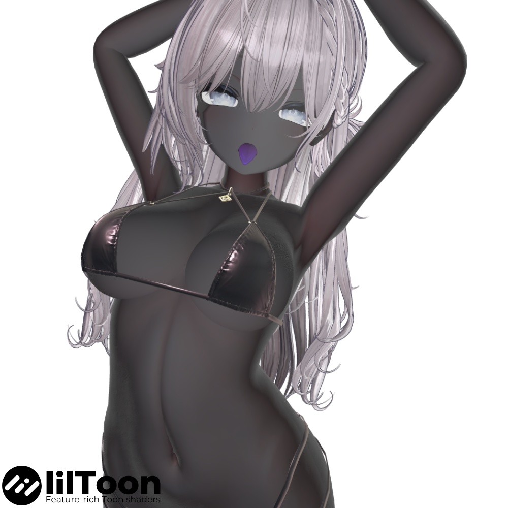 ✨発売記念セール中✨8アバター対応 黒肌マテリアル liltoon