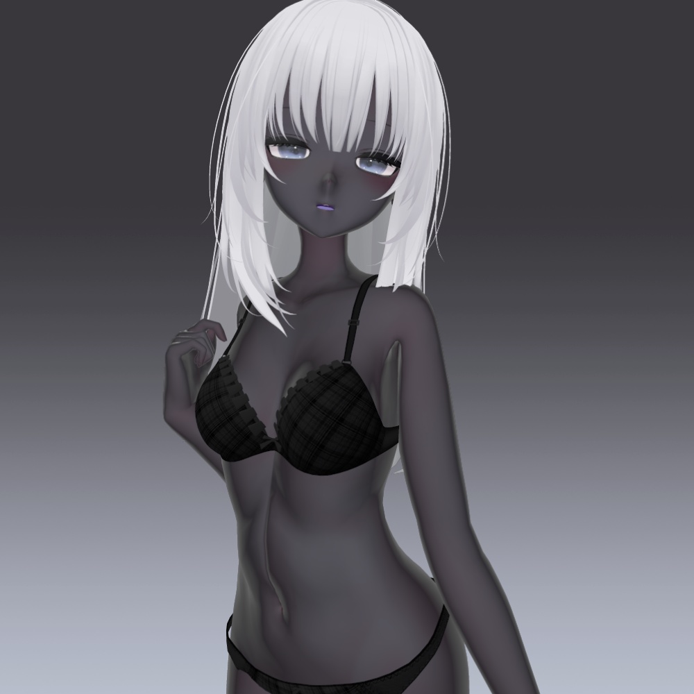 ✨セール中✨55アバター対応 黒肌マテリアル liltoon
