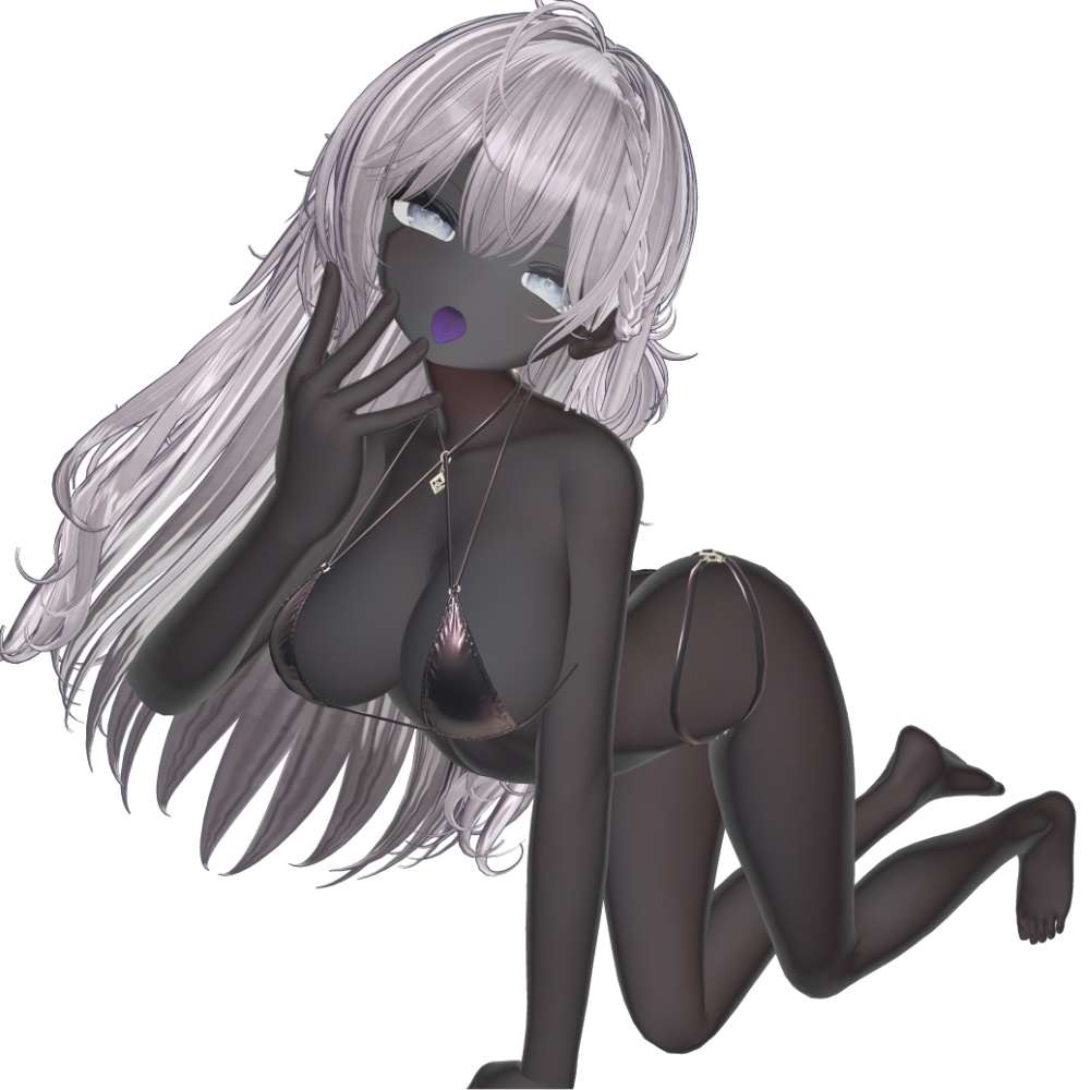 ✨発売記念セール中✨8アバター対応 黒肌マテリアル liltoon