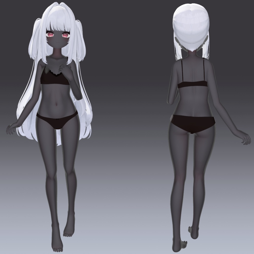 22アバター対応 黒肌マテリアル liltoon