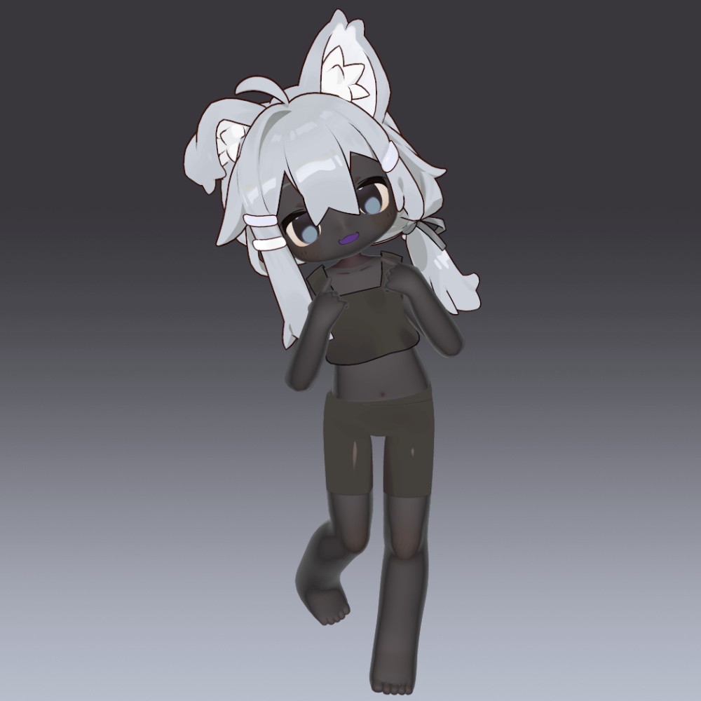 39アバター対応 黒肌マテリアル liltoon