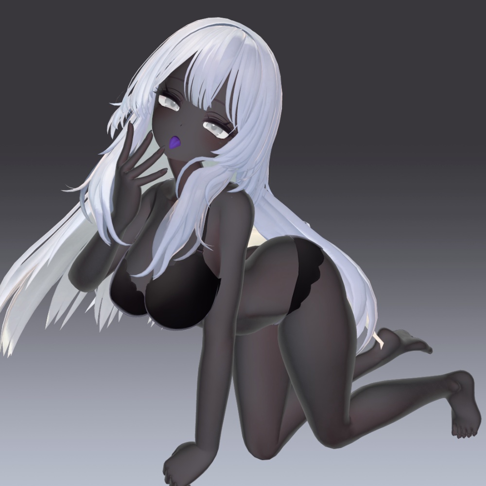 22アバター対応 黒肌マテリアル liltoon