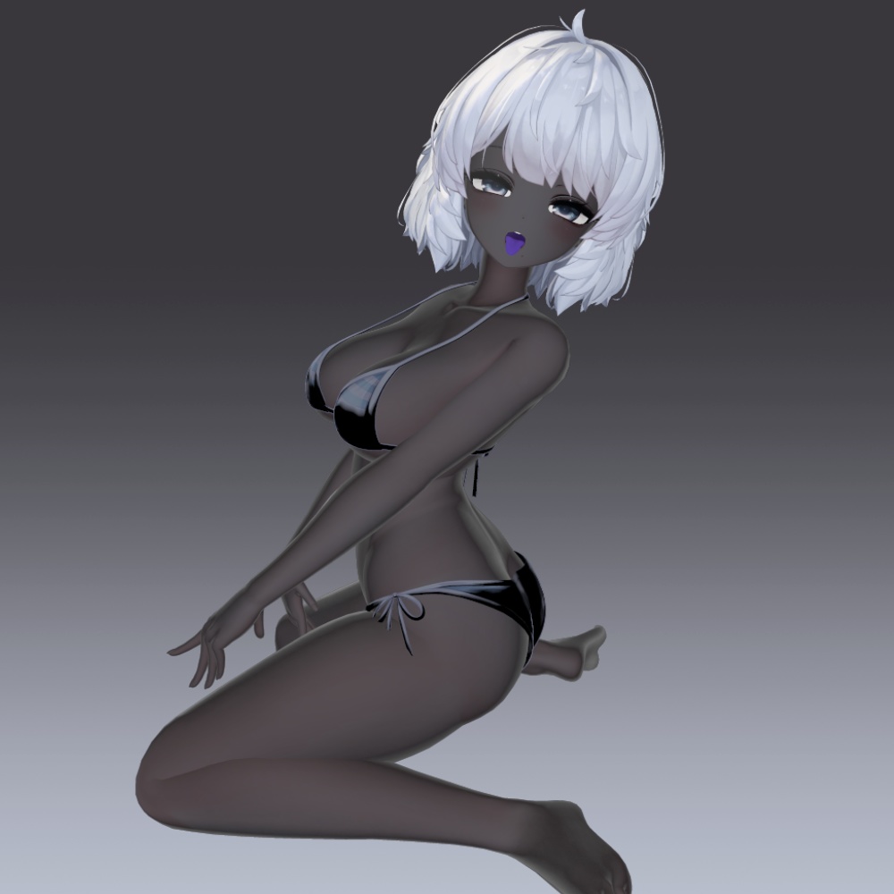 22アバター対応 黒肌マテリアル liltoon