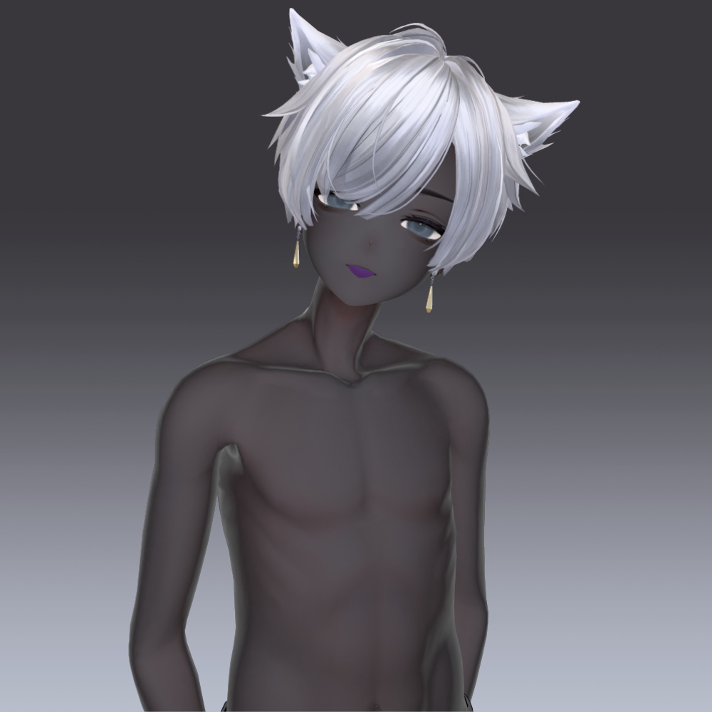 22アバター対応 黒肌マテリアル liltoon