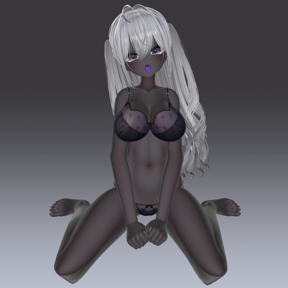 22アバター対応 黒肌マテリアル liltoon