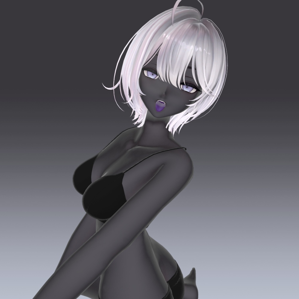 ✨セール中✨55アバター対応 黒肌マテリアル liltoon