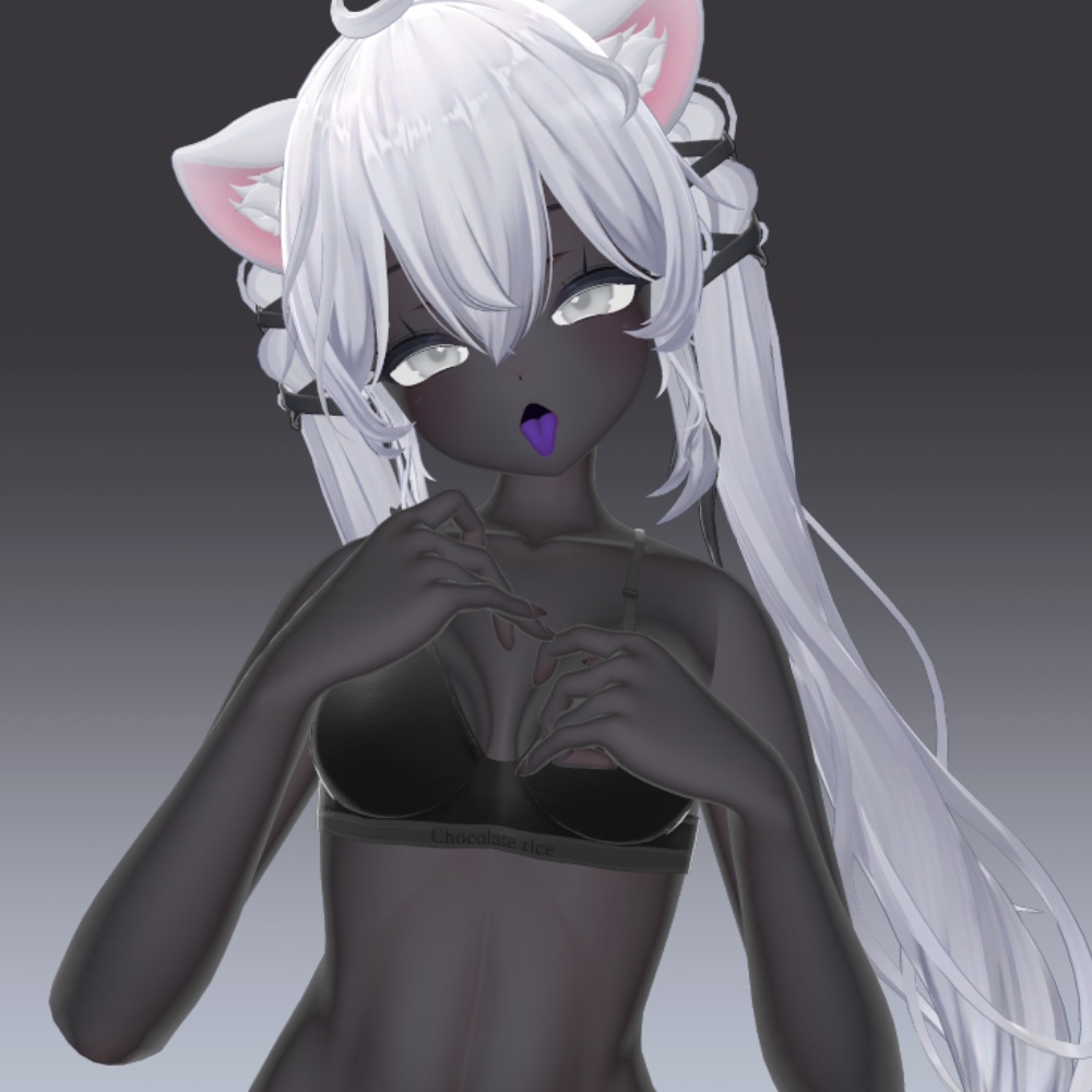 22アバター対応 黒肌マテリアル liltoon