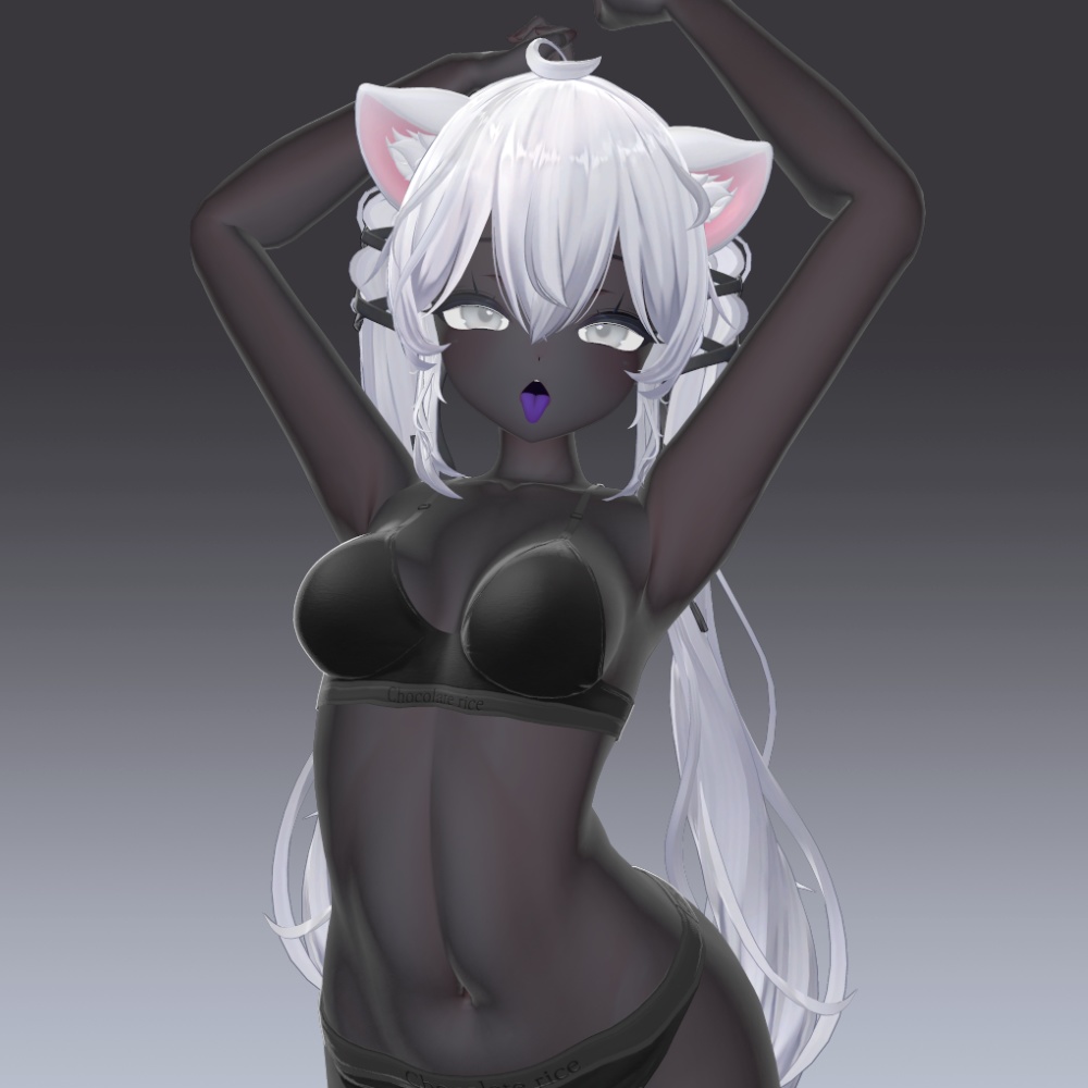 22アバター対応 黒肌マテリアル liltoon