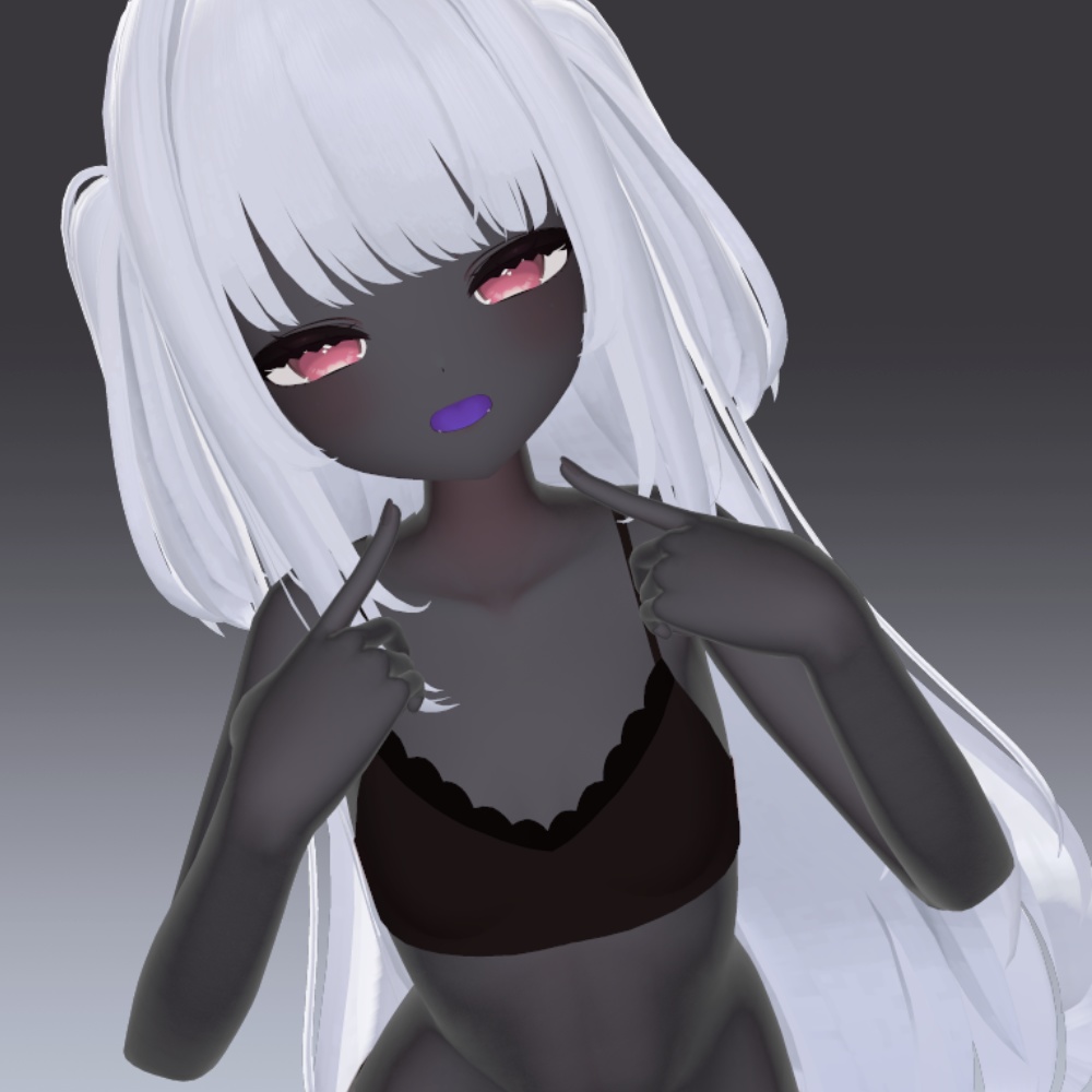 22アバター対応 黒肌マテリアル liltoon