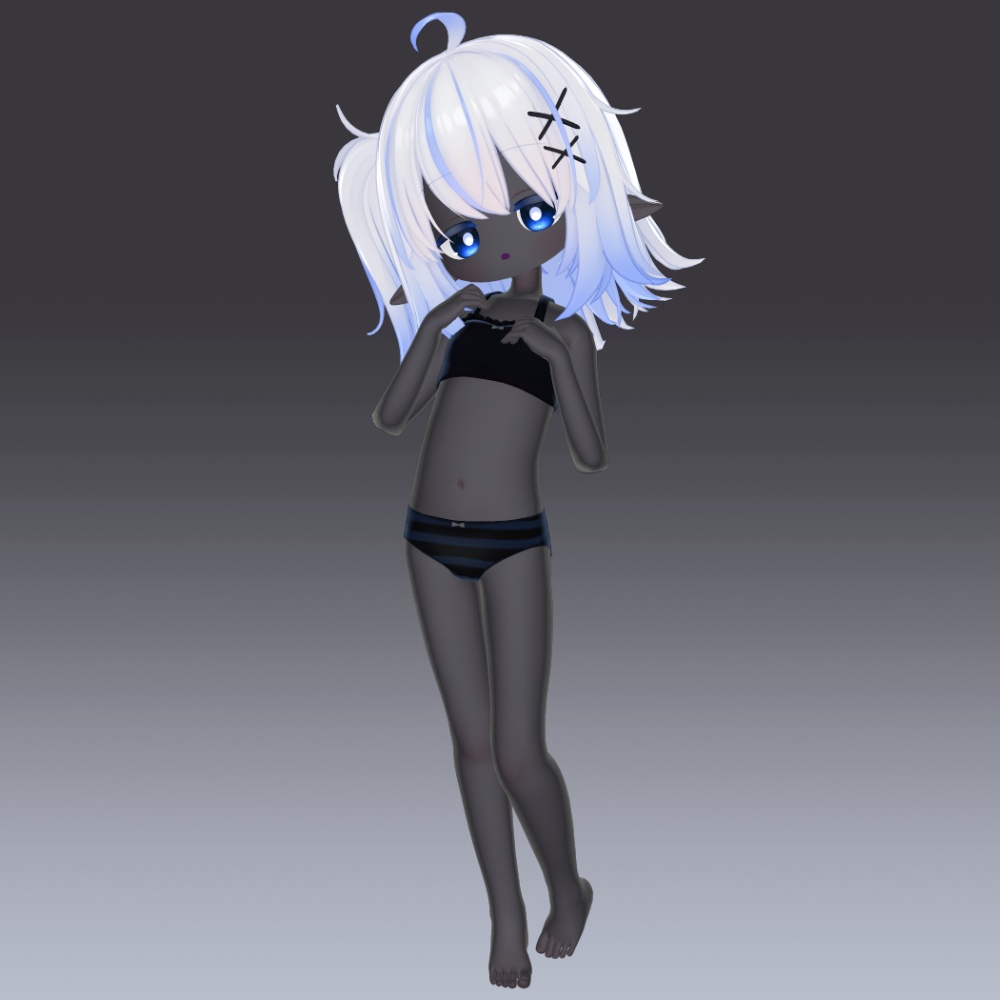 39アバター対応 黒肌マテリアル liltoon