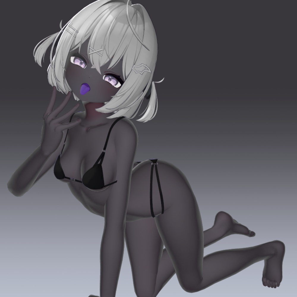 22アバター対応 黒肌マテリアル liltoon